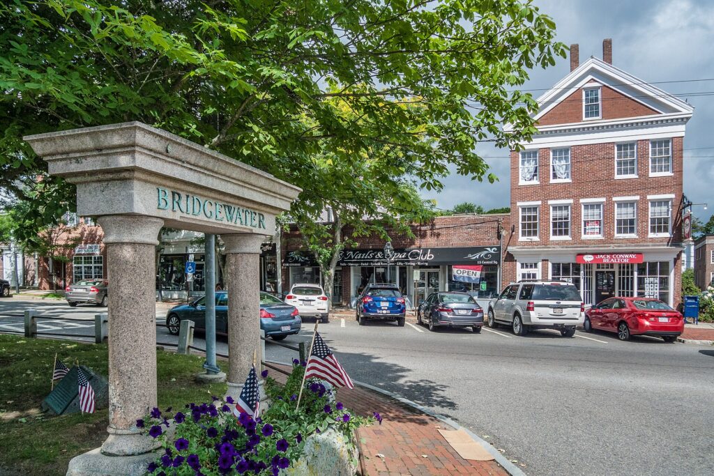 HVAC service area in Bridgewater
