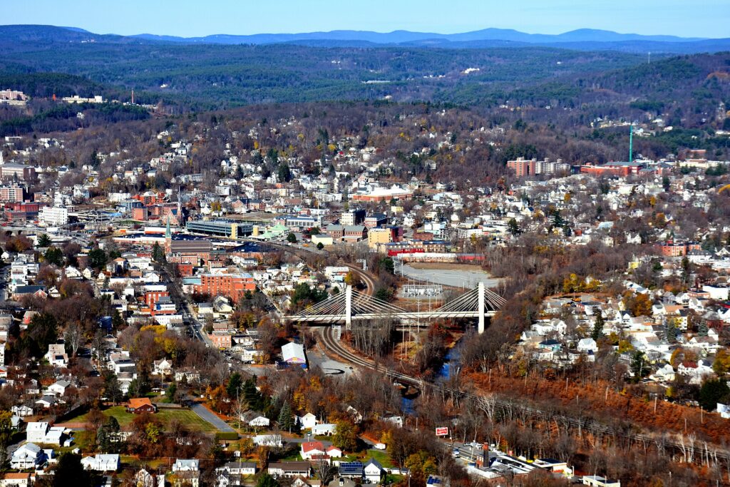 HVAC service area in Fitchburg