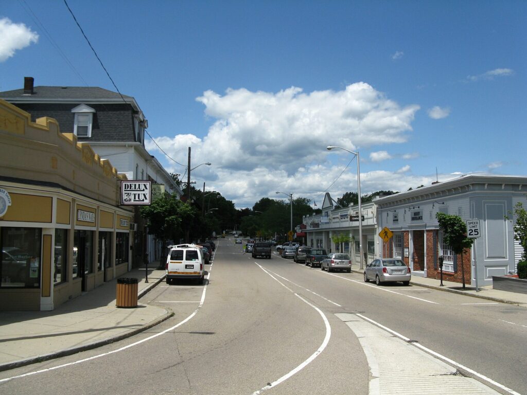 HVAC service area in Franklin