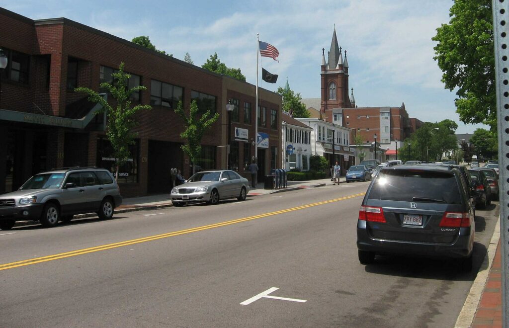 HVAC service area in Watertown