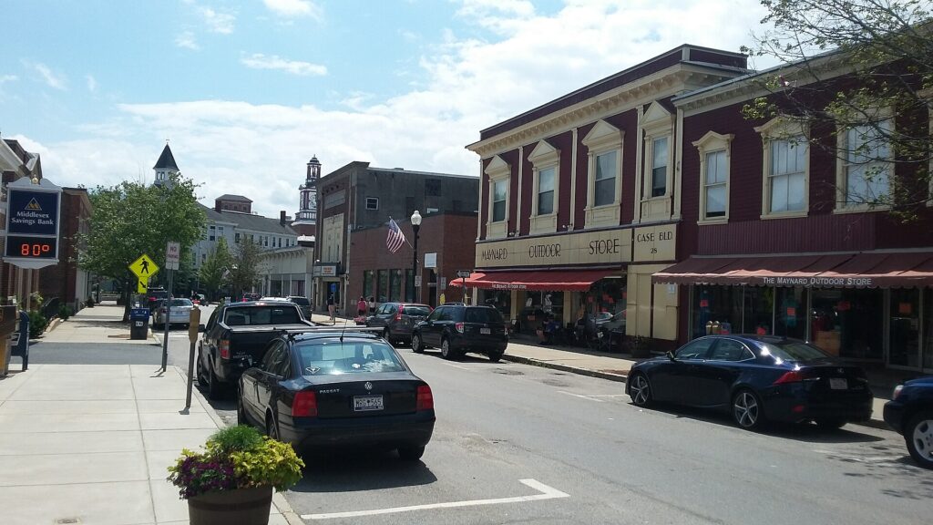 HVAC service area in Maynard