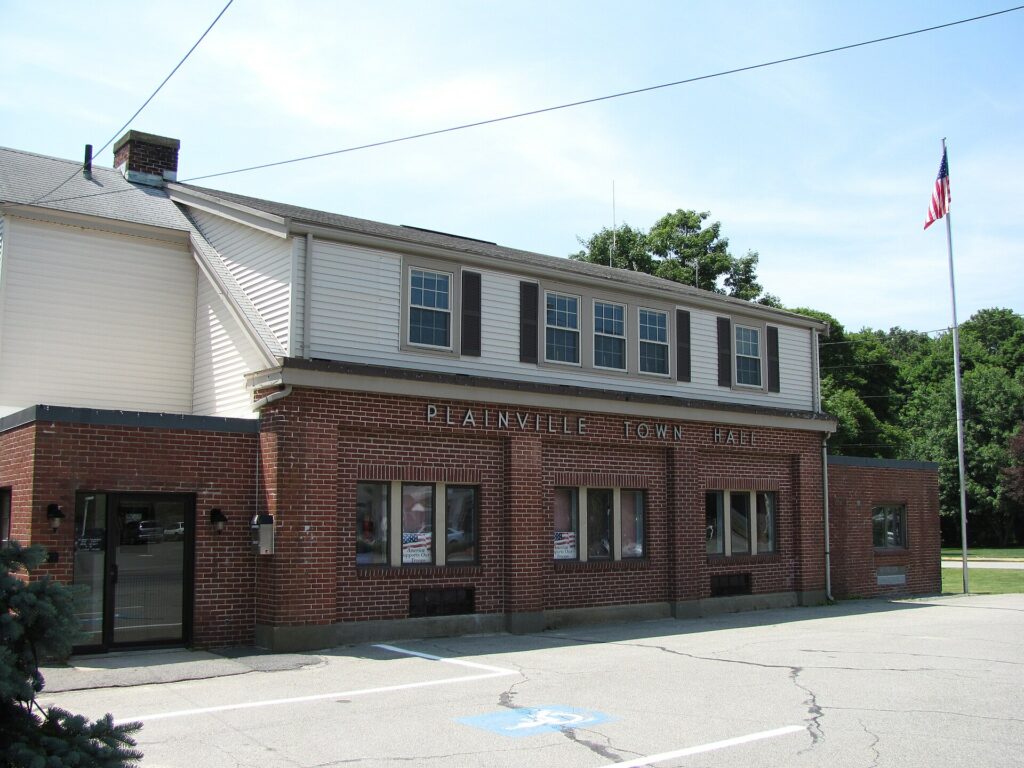 HVAC service area in Plainville