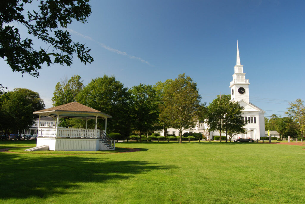 HVAC service area in East Bridgewater