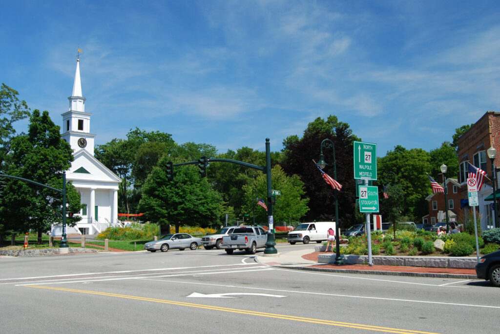 HVAC service area in Sharon