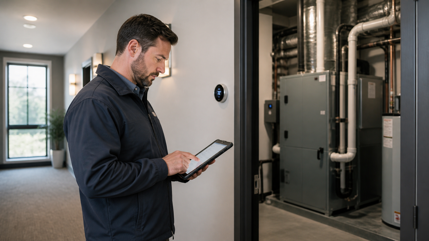 Property management HVAC service documentation