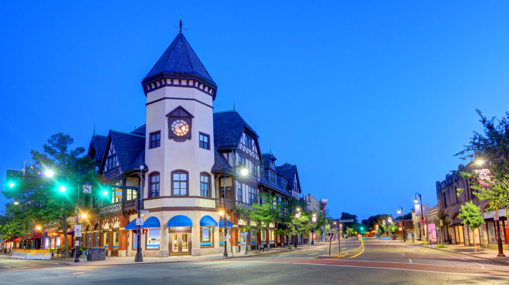 HVAC service area in Brookline