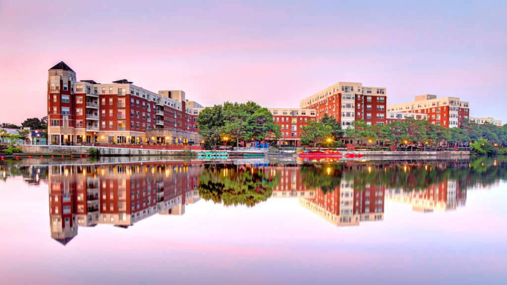 HVAC service area in Waltham