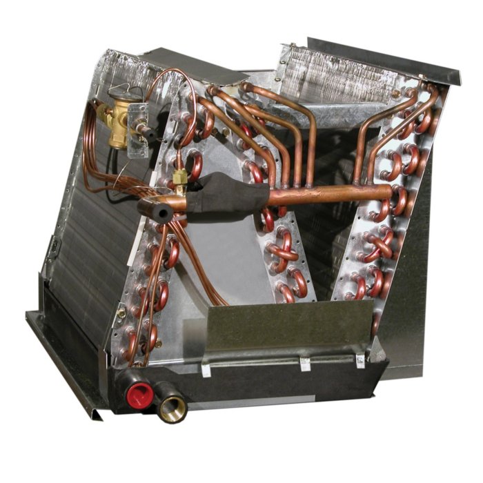 Carrier 1.5 Ton Evaporator N Coil Uncased Upflow / Downflow 14" Width R-410A (Aluminum) product image