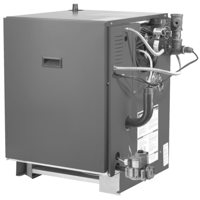 Carrier 80% AFUE 150000 Btuh Gas-Fired Hot Water Boiler product image