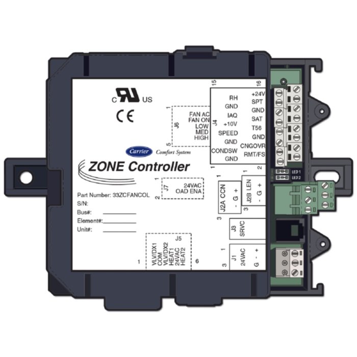 Carrier® - 33ZCFANCOL Fan Coil Zone Controller product image