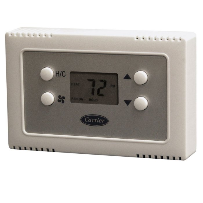 Carrier® Base™ Non-Programmable Thermostat, A/C Only product image