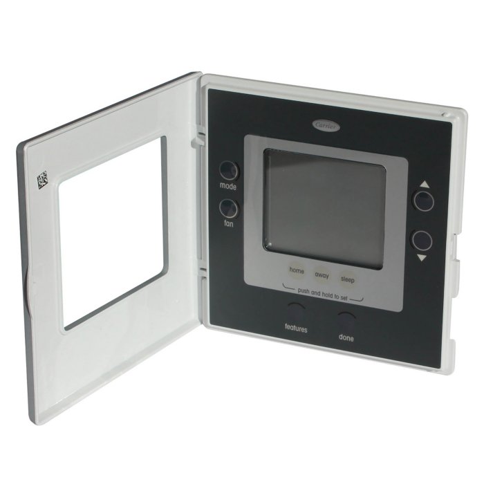 Carrier® Performance™ - Edge® Touch-N-Go® Non Programmable Relative Humidity Thermostat product image