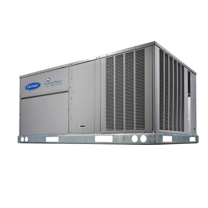 Carrier® WeatherMaker® - 5 Ton 13.4 SEER2 Packaged Rooftop Gas Heat & Electric Cool Unit (208/230-3-60) product image