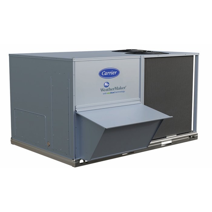 Carrier® WeatherMaker® - 7.5 Ton Packaged Rooftop Heat Pump Unit R-454B (208/230-3-60) product image