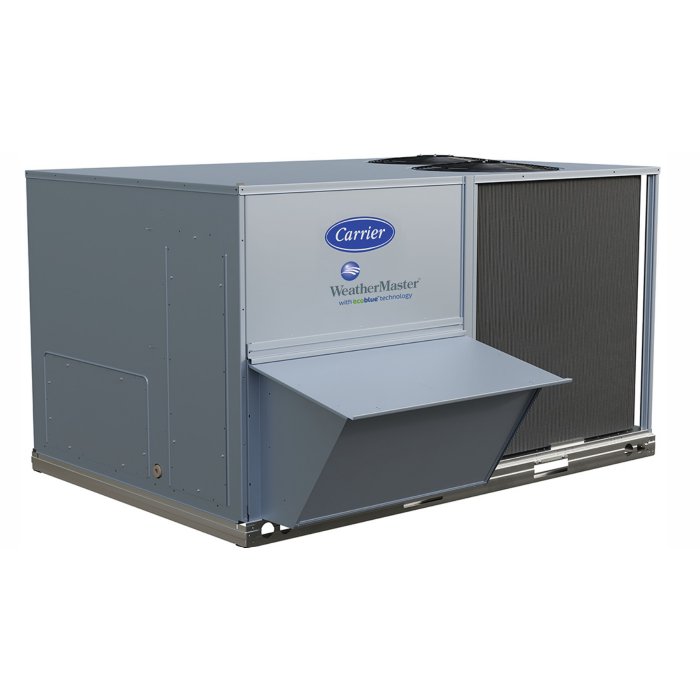 Carrier® WeatherMaster® - 10 Ton Packaged Rooftop Heat Pump Unit R-454B (460-3-60) product image