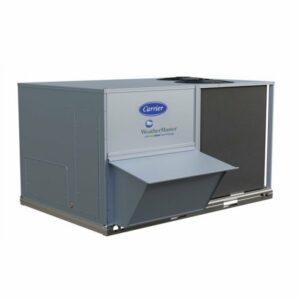 Carrier® WeatherMaster® - 12.5 Ton Packaged Rooftop Unit w/ Ecoblue™ High Efficient Gas Heating/Electric Cooling (208/230-3)