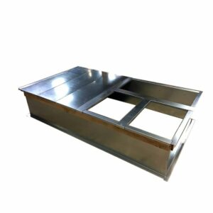 Carrier McDaniel Metals - 14" Carrier/Bryant/ICP Knocked Down Curb 20 - 25 Ton Light Commercial
