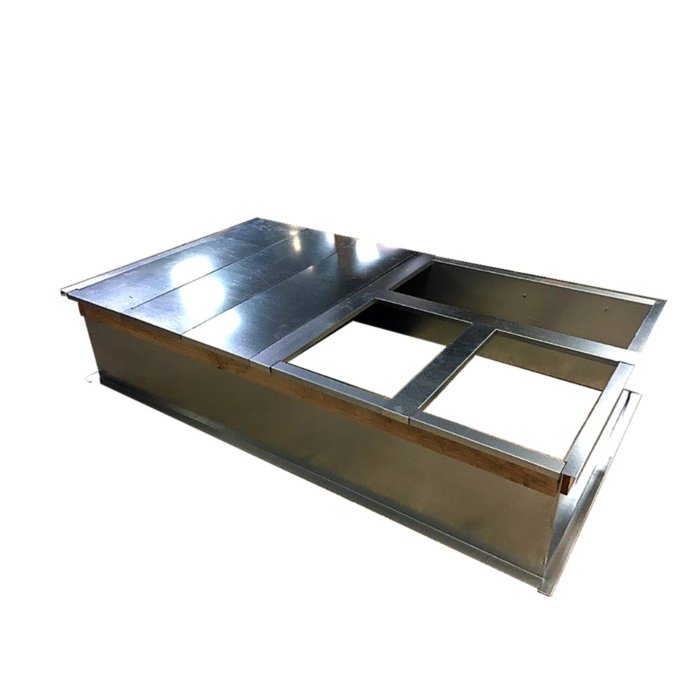 Carrier McDaniel Metals - 14" Tall, Nut and Bolt, Roof Curb for Carrier/Bryant/ICP residential package units product image