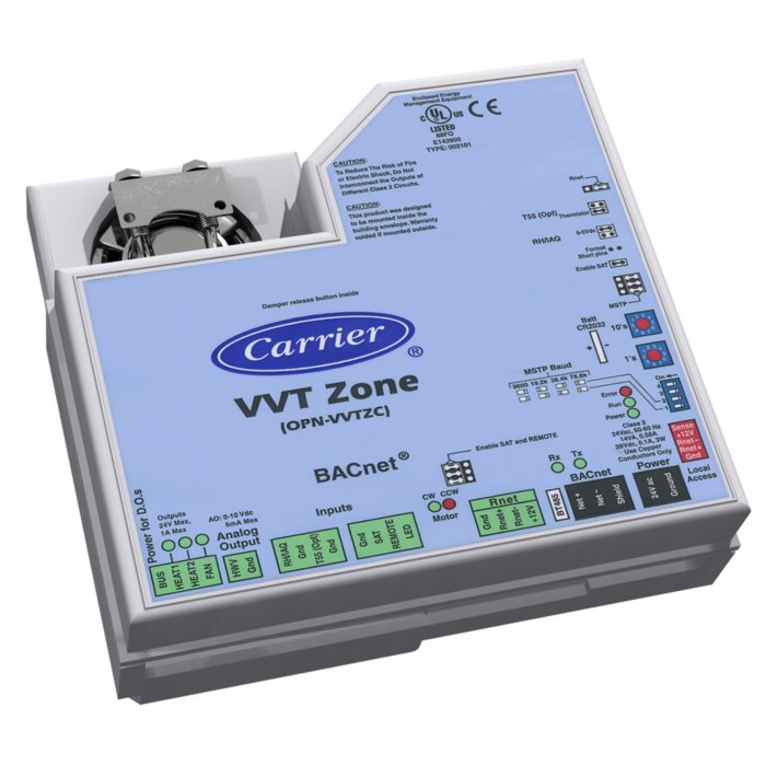 Carrier OPN-VVTZC - i-Vu® Open VVT® Zone Damper Controller product image