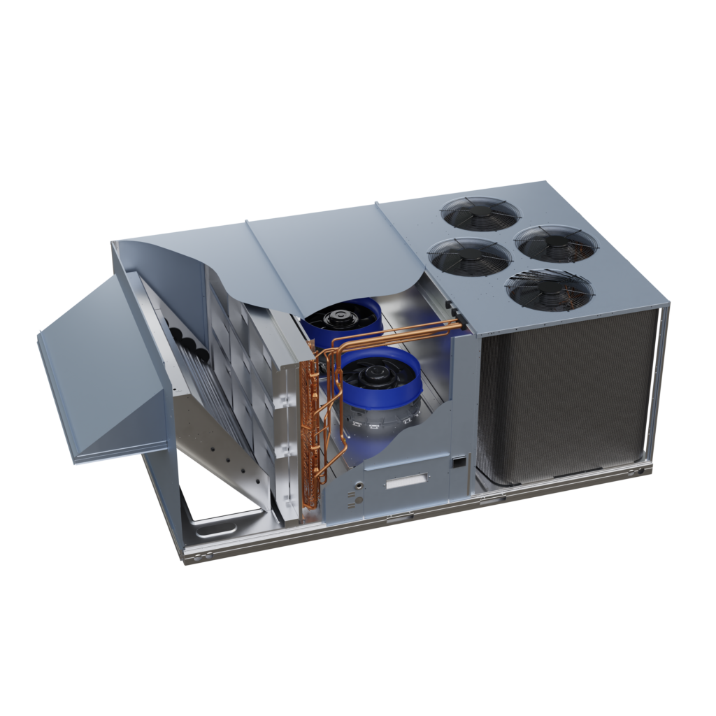 Bryant 551L Preferred Line® Puron Advance™ Single-Packaged Rooftop Units with Axion™ Technology product image