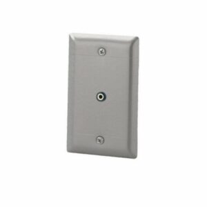 Carrier Stainless Steel Wall Plate with Logo