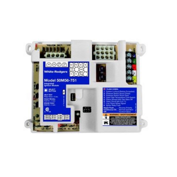 Carrier White-Rodgers - Direct Replacement Integrated Furnace Control For Carrier Single Stage HSI Controls With 120V Ignitors product image