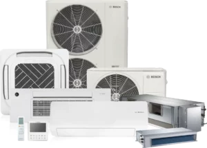 Bosch Climate 5000 Ductless System Mini-Split Heat Pump (R-454B Version)
