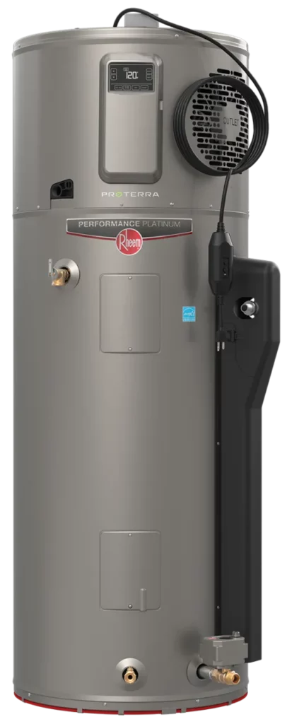 Rheem ProTerra Plug-in Heat Pump Water Heater with HydroBoost (120V Shared Circuit) product image