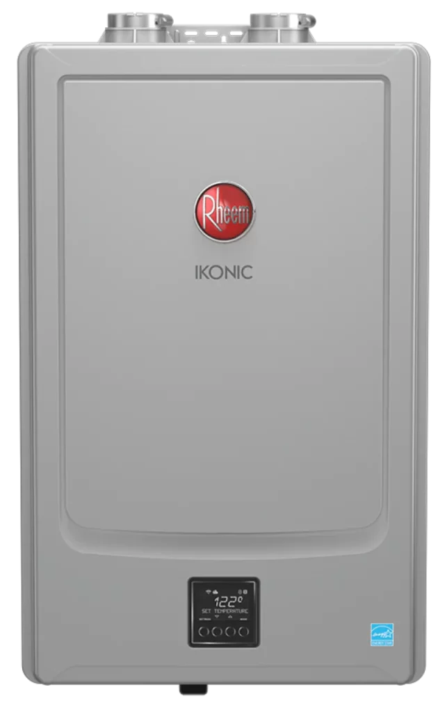 Rheem IKONIC SUPER HIGH EFFICIENCY CONDENSING TANKLESS GAS WATER HEATER product image