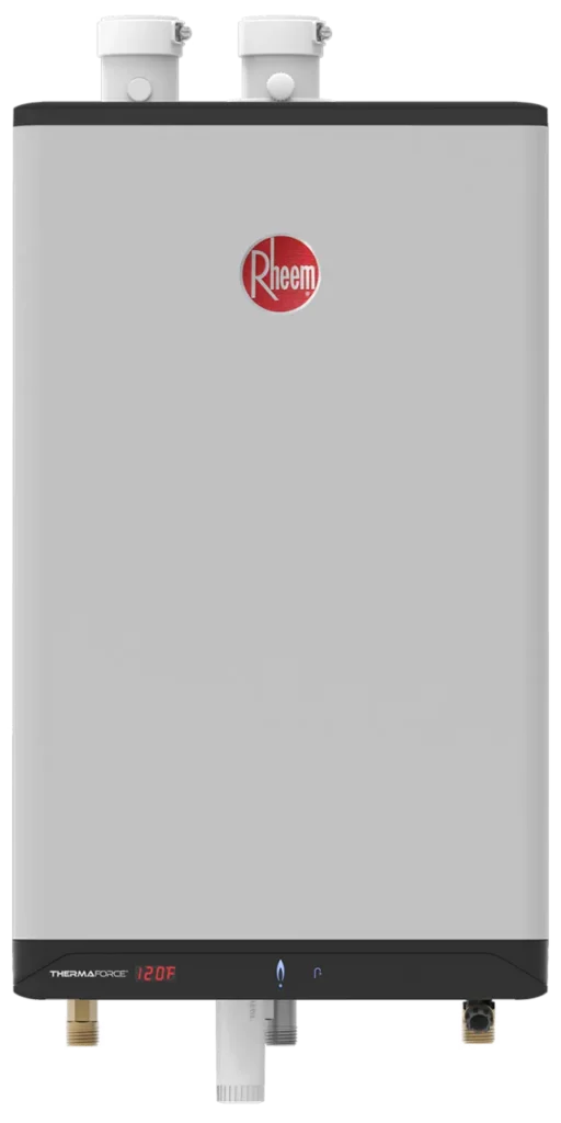 Rheem ThermaForce Super High Efficiency Condensing Tankless Gas Water Heaters product image