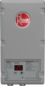 Rheem Thermostatic Tankless Electric Water Heater