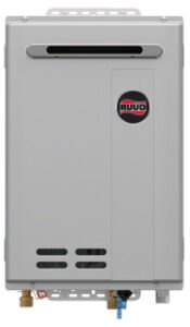 Ruud RUTG Series High Efficiency Non-Condensing Outdoor Tankless Gas Water Heaters
