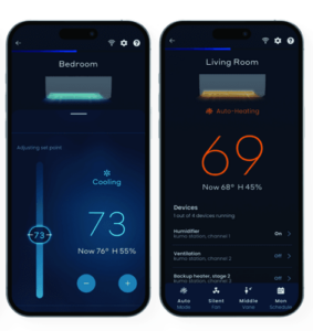 Mitsubishi comfort-app Comfort app
