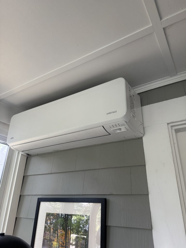 Fujitsu Cold Climate Mini-Split Installation in Newton, MA project photo