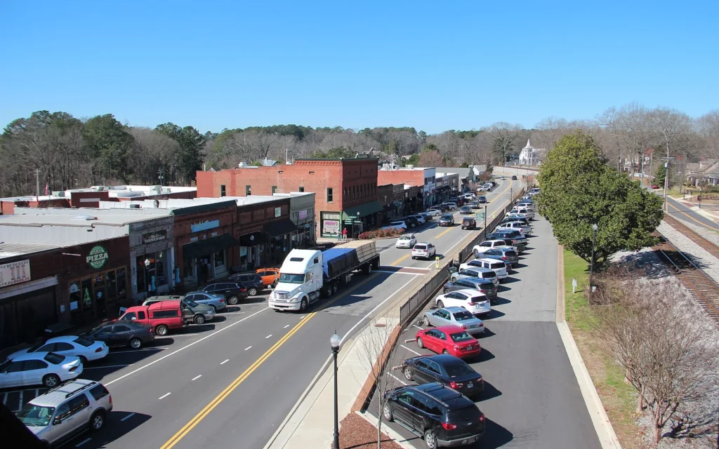HVAC service area in Acworth