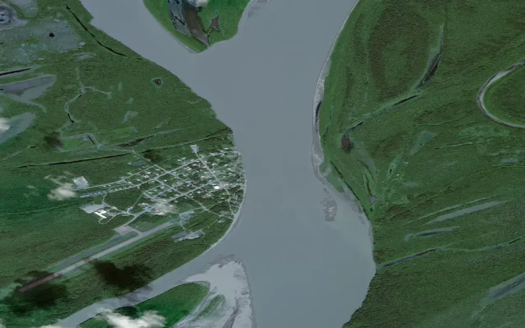 HVAC service area in Akiak