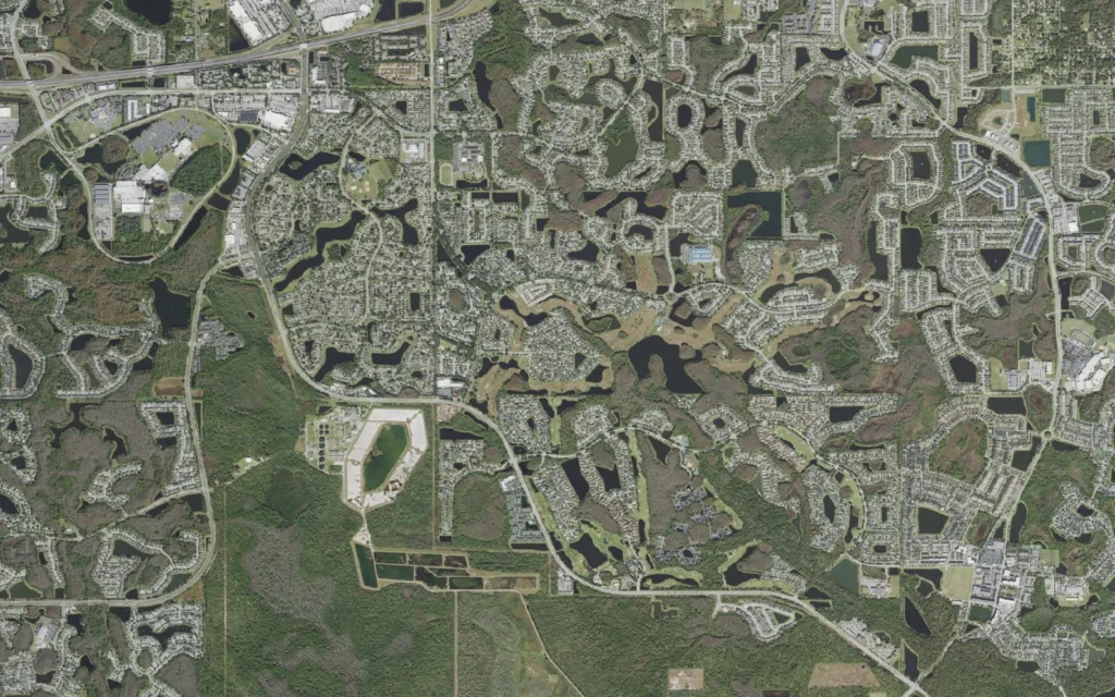 HVAC service area in Alafaya