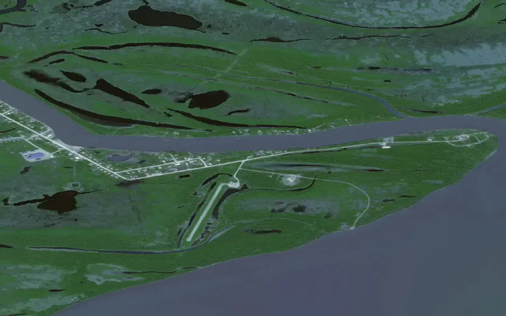 HVAC service area in Alakanuk