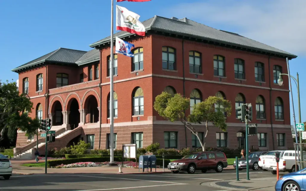 HVAC service area in Alameda