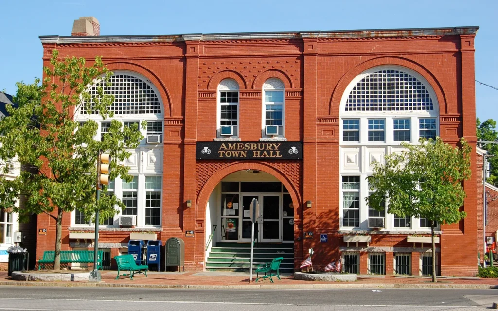 HVAC service area in Amesbury