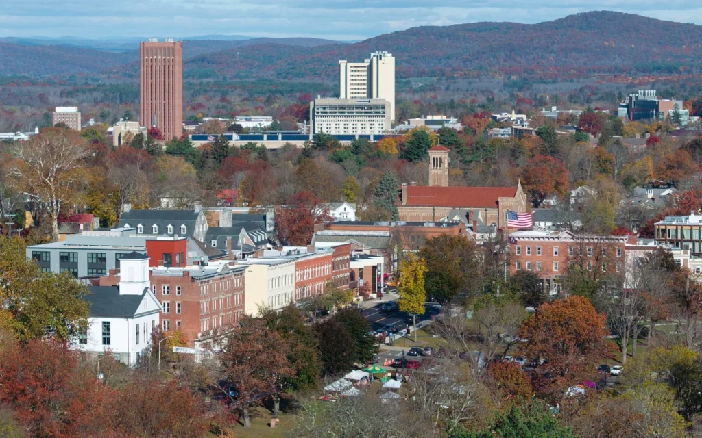 HVAC service area in Amherst