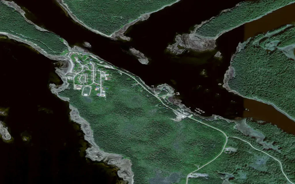HVAC service area in Angoon