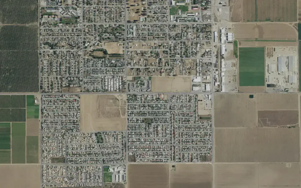 HVAC service area in Arvin