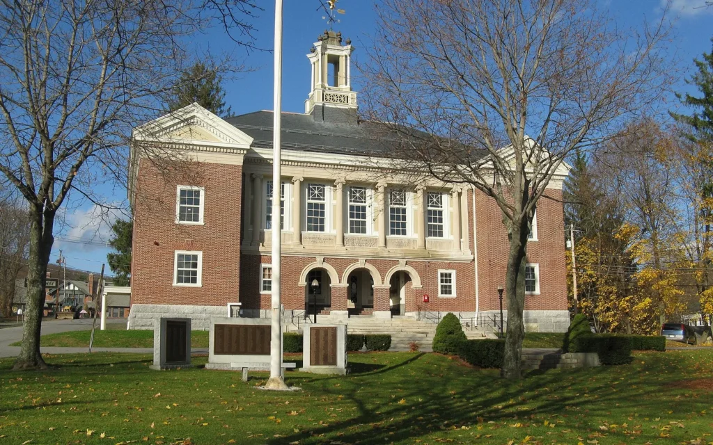 HVAC service area in Ashburnham