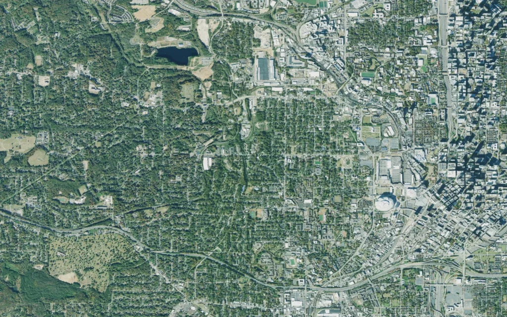 HVAC service area in Atlanta