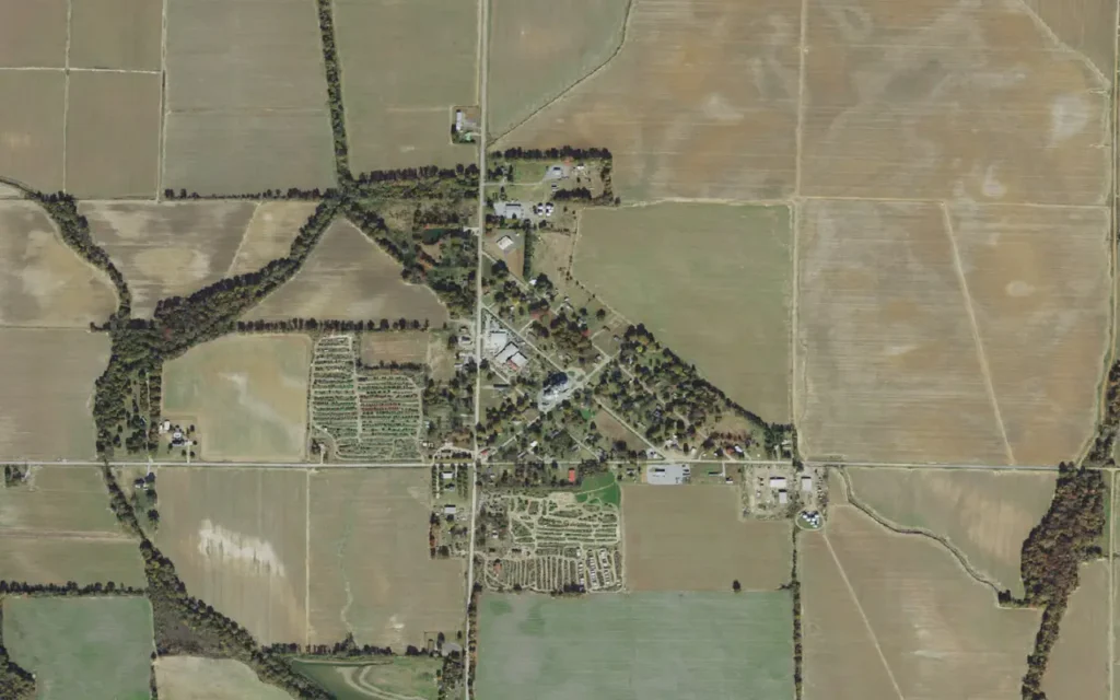 HVAC service area in Aubrey