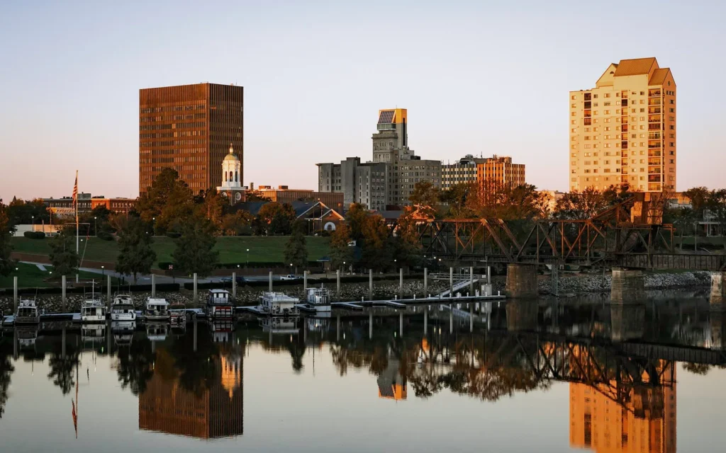 HVAC service area in Augusta-Richmond County