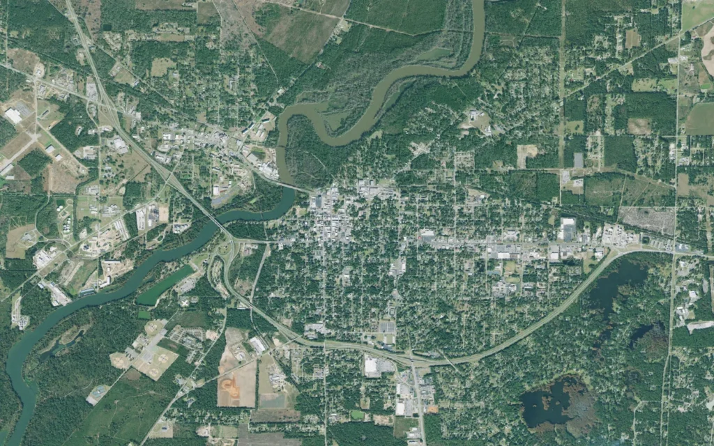 HVAC service area in Bainbridge