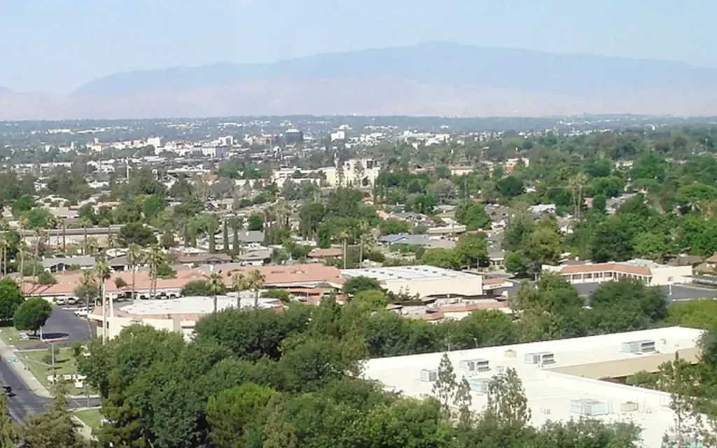 HVAC service area in Bakersfield