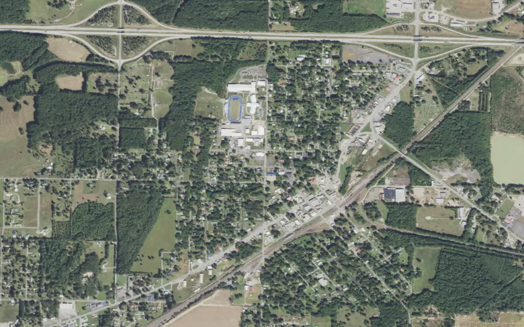 HVAC service area in Bald Knob